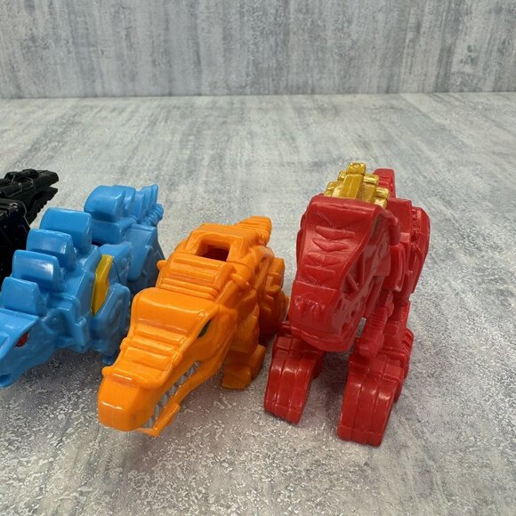 Power Rangers Bondai Dino Charge 5 Charger Case Figures Only Red Blue Black - Picture 4 of 8